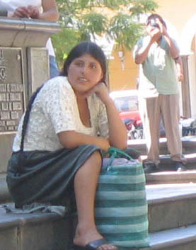 mujer boliviana