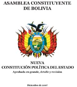 Nueva Constitución Política del Estado (CPE)