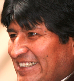 Evo Morales presidente boliviano Foto:José Luís Quintana. ABI