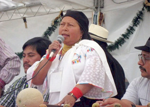 BLANCA CHANCOSO - III Cumbre Abya Yala Iximche Guatemala