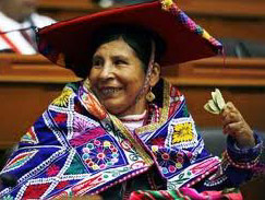 Parlamentario indígena del Perú, Hilaria Supa