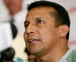 Presidente peruano Ollanta Humala