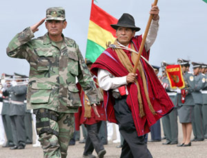 Viva Bolivia. Foto: ABI