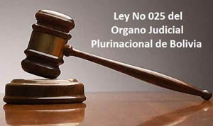Organo Judicial Plurinacional de Bolivia