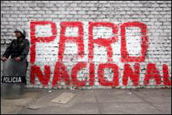 Paro Nacional en el Perú