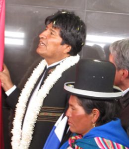 Presidente boliviano Evo Morales ayma