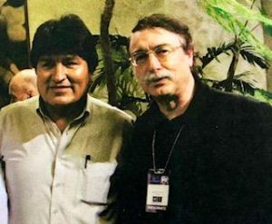 Evo Morales e Ignacio Ramonet en 2006