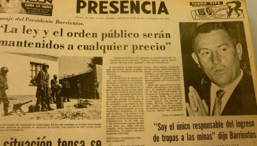 Diario Presencia del 26 de junio de 1967.